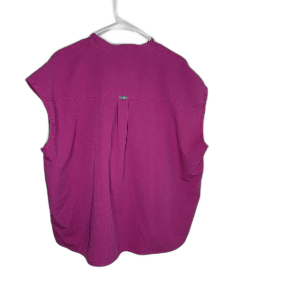 FIGS Scrub Top XXL Rafaela Oversized Electric Orchid Technical Collection - Picture 2 of 4